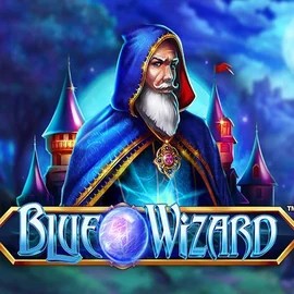 Blue Wizard slot visual from Quickspin available on winzcasinos.com