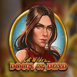 Cat Wilde and the Doom of Dead slot logo by Play'n GO at Winz Casino