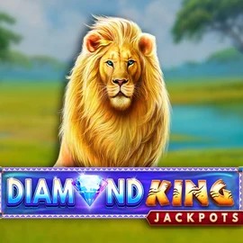 Try Diamond King Jackpots slot by SpinPlay Games on winzcasinos.com – logo image