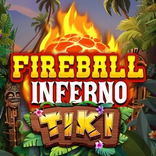 Fireball Inferno Tiki slot visual from NetEnt available on winzcasinos.com
