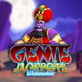 Genie Jackpots Wishmaker logo – Jackpots by Blueprint Gaming at Winz Casino