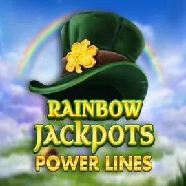 Rainbow Jackpots Power Lines online game logo by Red Tiger Gaming on winzcasinos.com